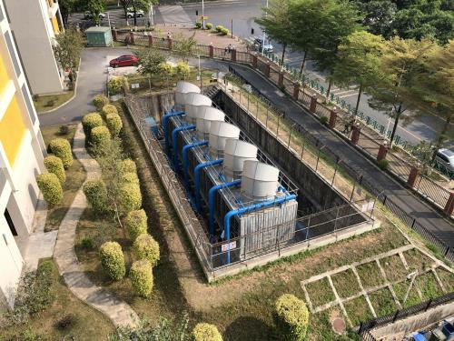 河南冷卻塔重量輕、體積小、占地少、美觀耐用