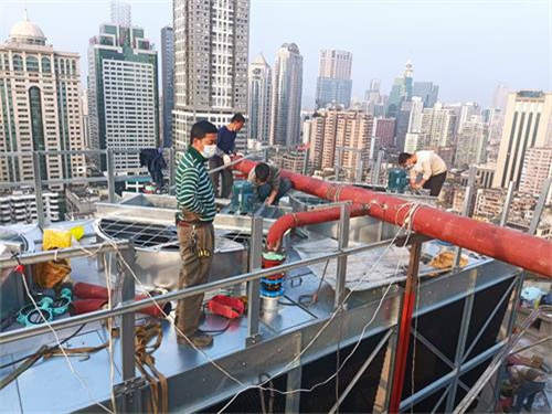 閉式冷卻塔的兩種循環(huán)方式及其防凍措施(閉式冷卻塔