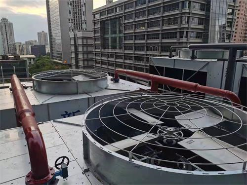 逆流冷卻塔冷卻階段介紹(逆流式冷卻塔原理圖)