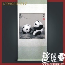 蜀锦初春熊猫